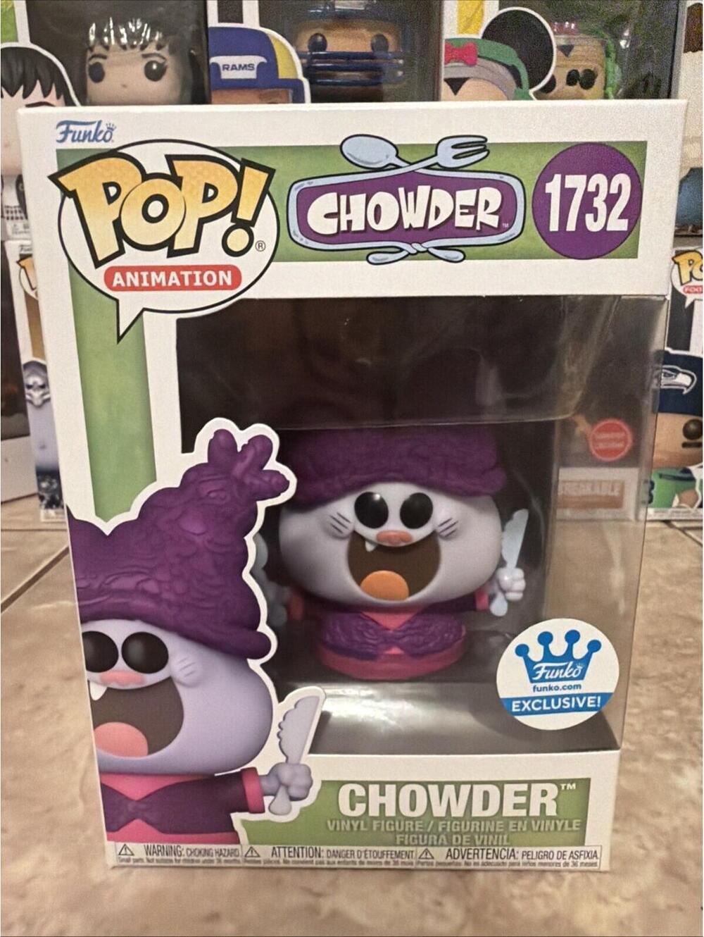 Funko Pop Animation Chowder #1732 – Funko Shop Exclusive w Protector